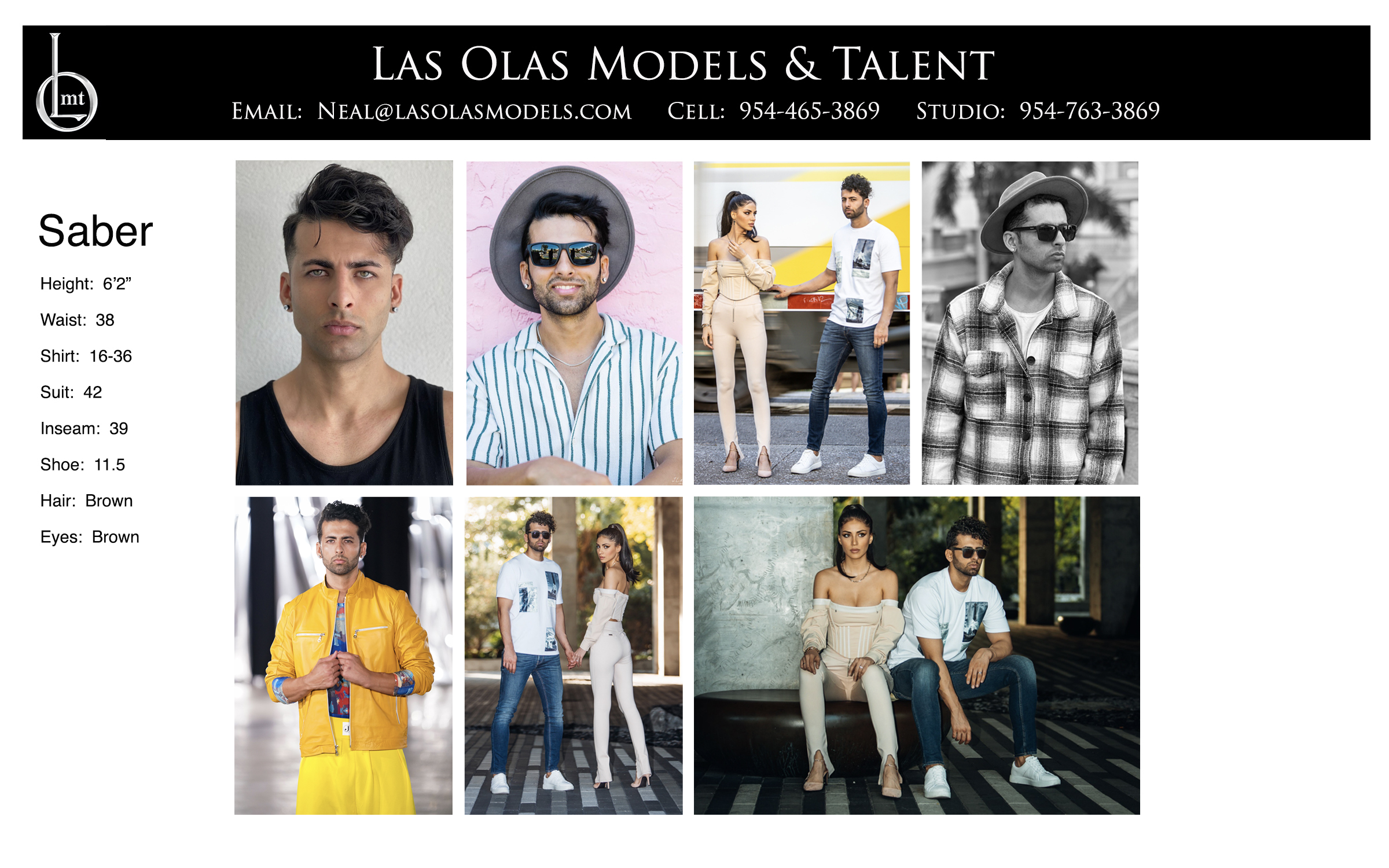 Model Fort Lauderdale Miami South Florida Print Catalog Video Fashion Model Male Model - Las Olas Models Fort Lauderdale Miami - Saber